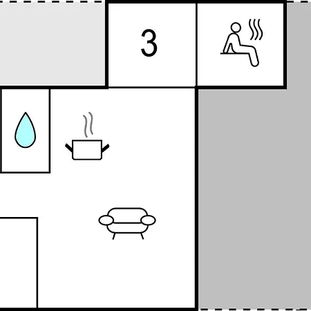 בית נופש In With Kitchen